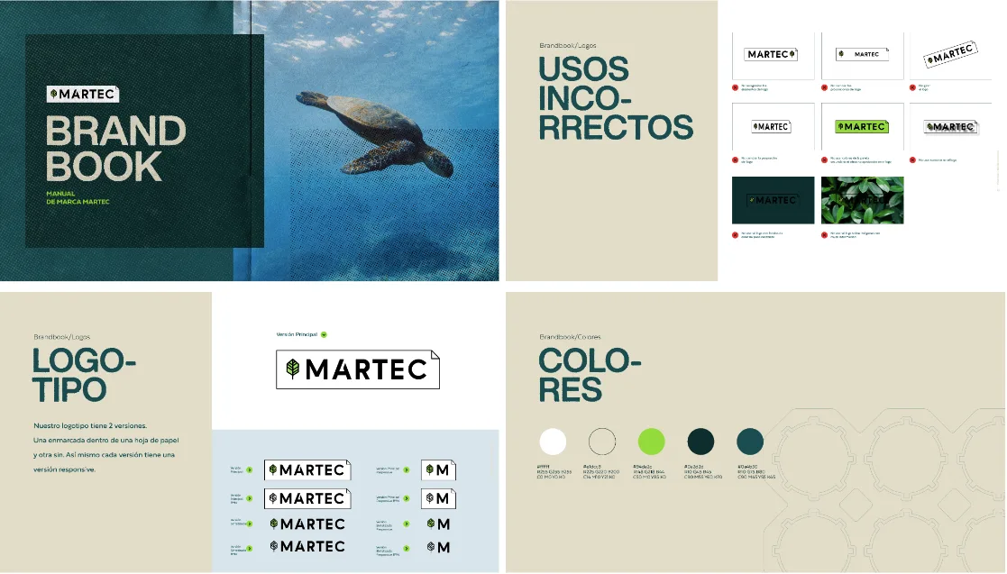 Manual de marca de Martec por Mila Social