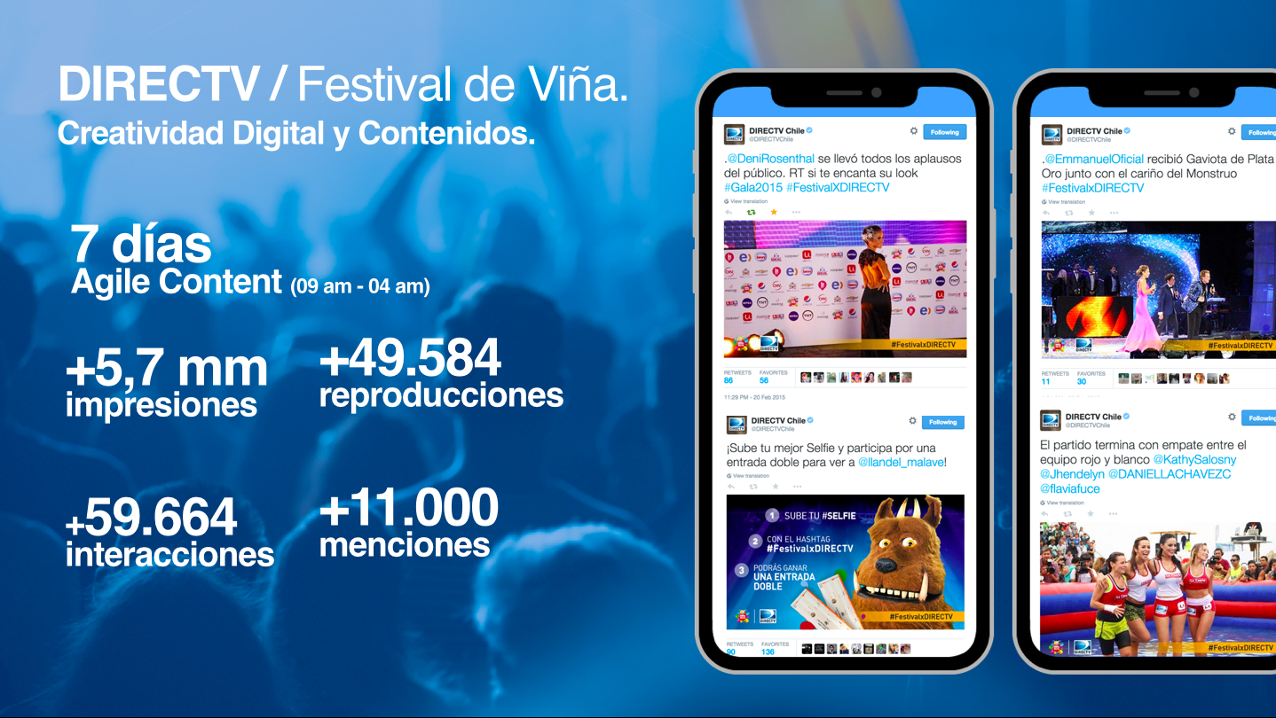 DirecTV — Redes & Festival de Viña